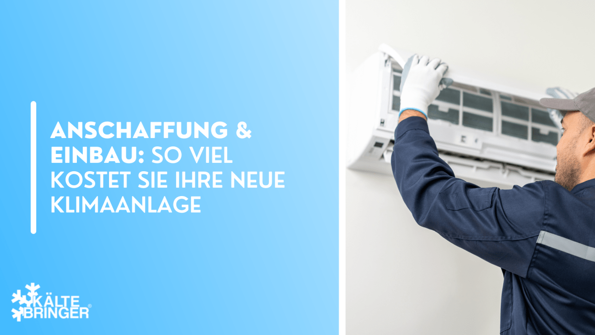 Anschaffung & Einbau: So viel kostet Sie Ihre neue Klimaanlage